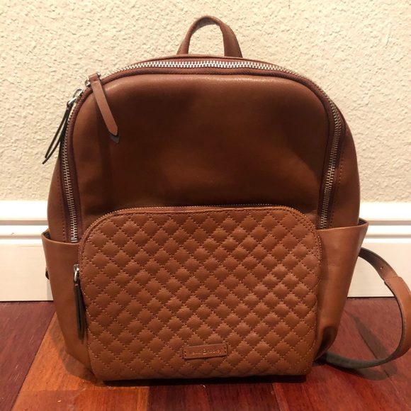vera bradley leather backpack